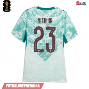 Lacne Ženy Futbalové dres Portugalsko Vitinha #23 MS 2026 Krátky Rukáv - Preč